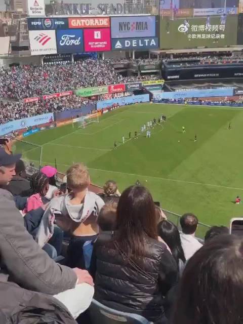 梅西任意球破门逆转纽约城 U23国足防反战术获赞