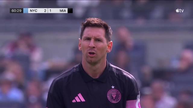 梅西任意球破门逆转纽约城 U23国足防反战术获赞