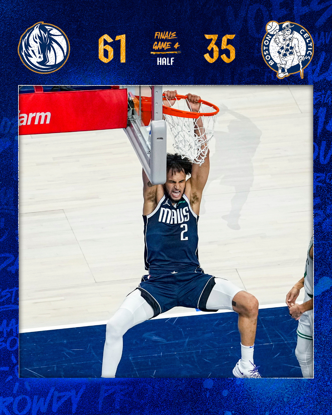 达拉斯独行侠大胜凯尔特人系列赛13